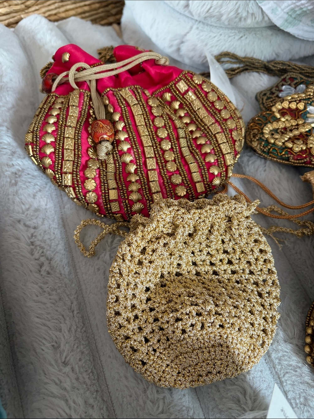 Embellished Indian Women's Pouches - Picture 5 of 9